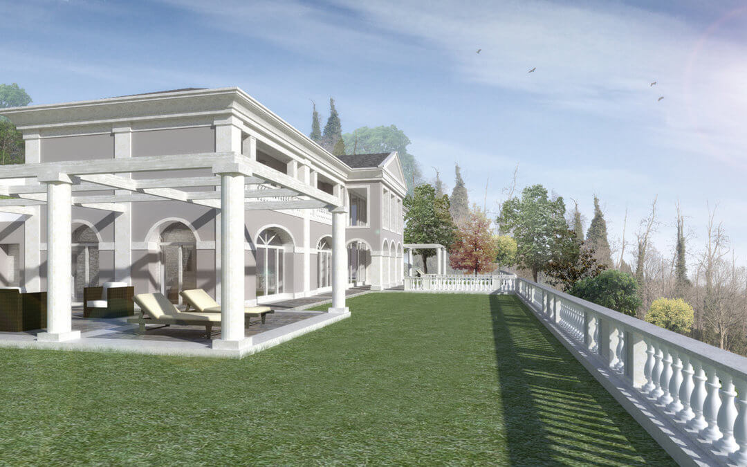 VILLA IN COLLINA